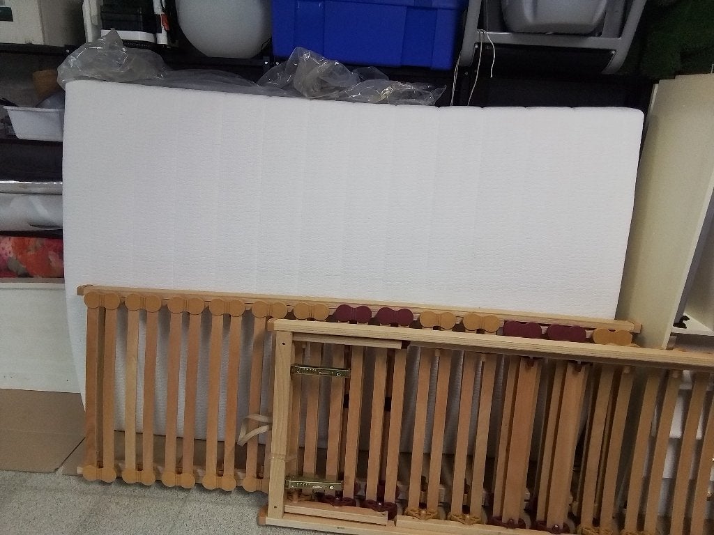 Slaapkamer, Huis en Inrichting, Ophalen, Verstelbaar, 90 cm, Beige