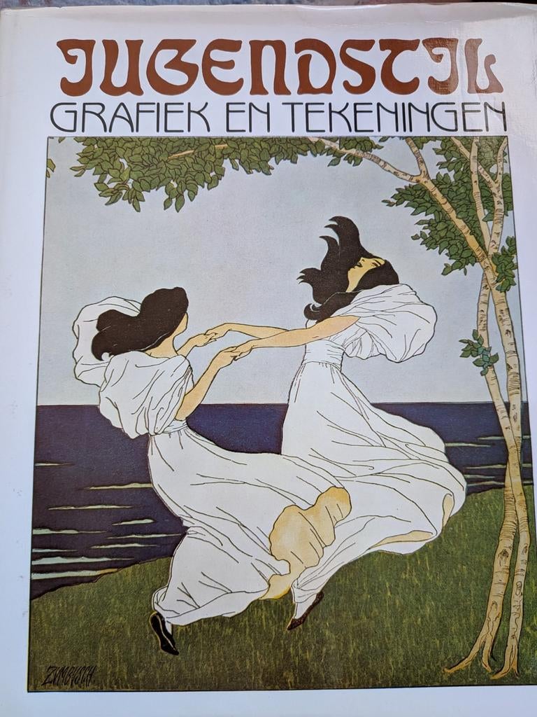 Jugendstil grafiek en tekeningen, Ophalen of Verzenden