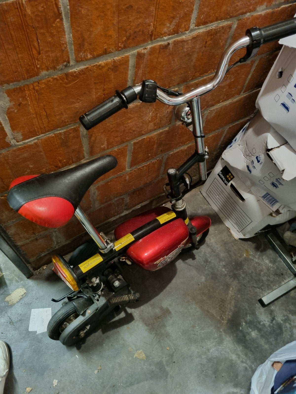 Elektrische scooter met batterij, Fietsen en Brommers, Ophalen