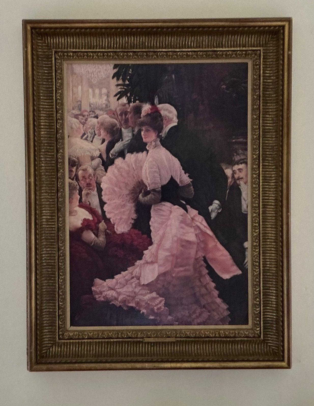 Lot 46. DE RECEPTIE. 460x660. Kader 660x860., Ophalen of Verzenden