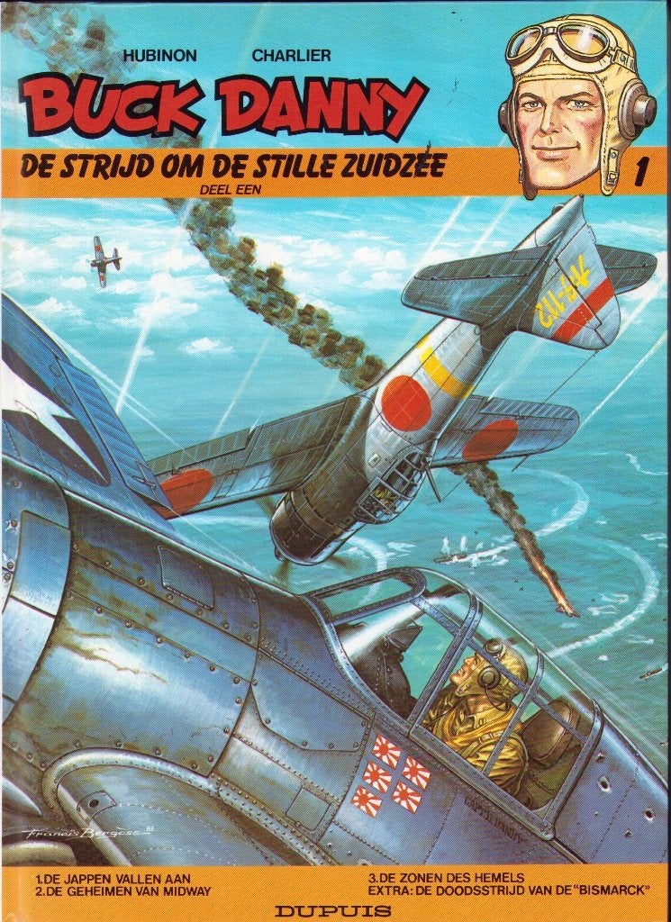 Buck Danny. De strijd om de stille oceaan - Deel 1.Omnibus, Boeken, Eén stripboek, Ophalen of Verzenden, Zo goed als nieuw, Hubinon & Charlier