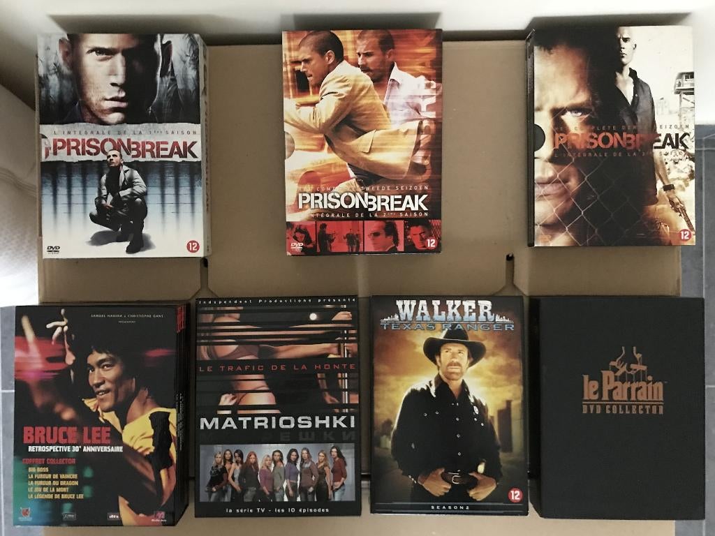 DVD / Coffrets Divers ., CD & DVD, DVD | Action, Comme neuf, Action, Coffret, Enlèvement
