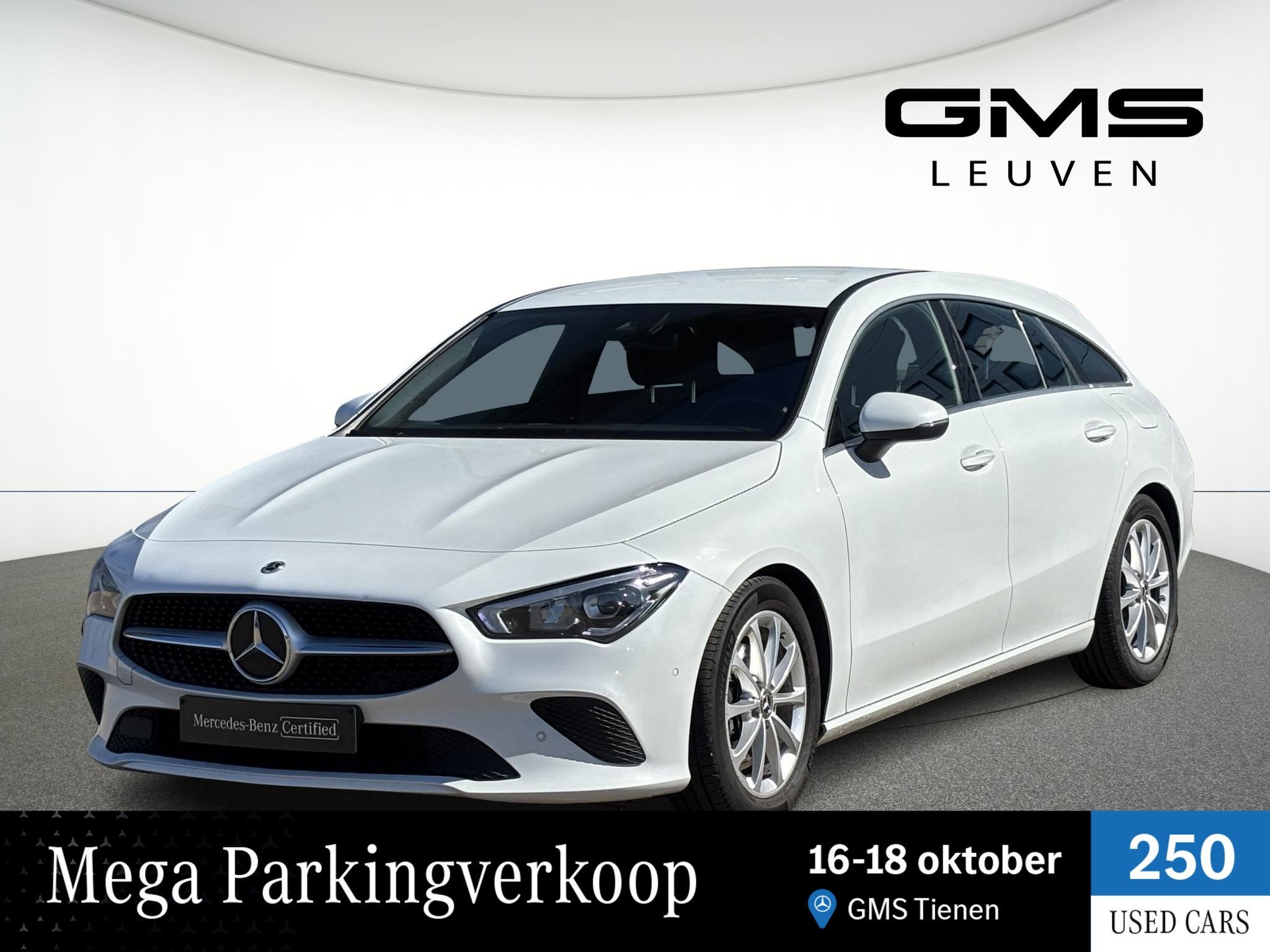 Mercedes-Benz CLA-klasse Shooting Brake CLA 180 d DCT Busine, Stof, Gebruikt, 4 cilinders, https://public.car-pass.be/vhr/49874e20-4d13-4eaf-93e6-9b67ae878b3c