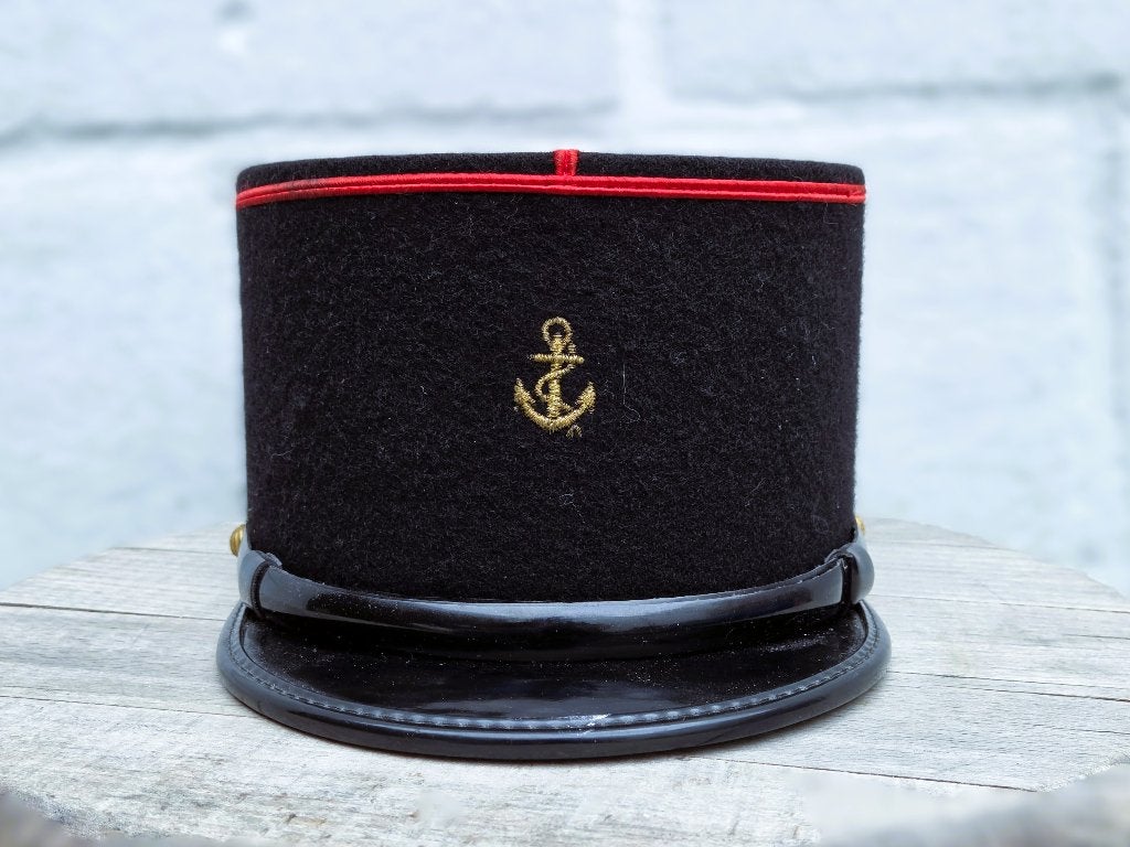 Képi Troupes de Marine., Verzamelen, Ophalen of Verzenden, Marine