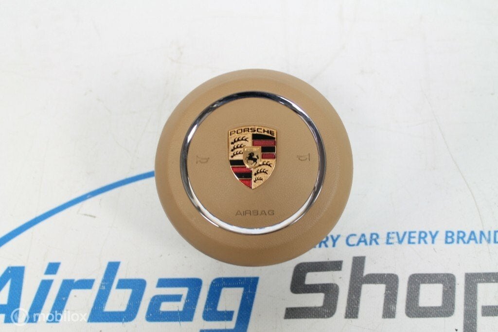 Stuur airbag beige Porsche Cayenne (2017-heden)