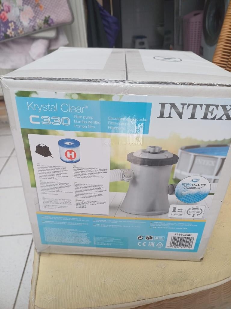 2Intex Cartridge Filterpomp c330, Tuin en Terras, Ophalen, Nieuw, Overige typen