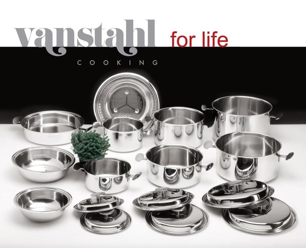 Nouveau batterie de cuisine Vansthal 17pcs, Neuf, Inox, Ensemble de casseroles, Plaque céramique