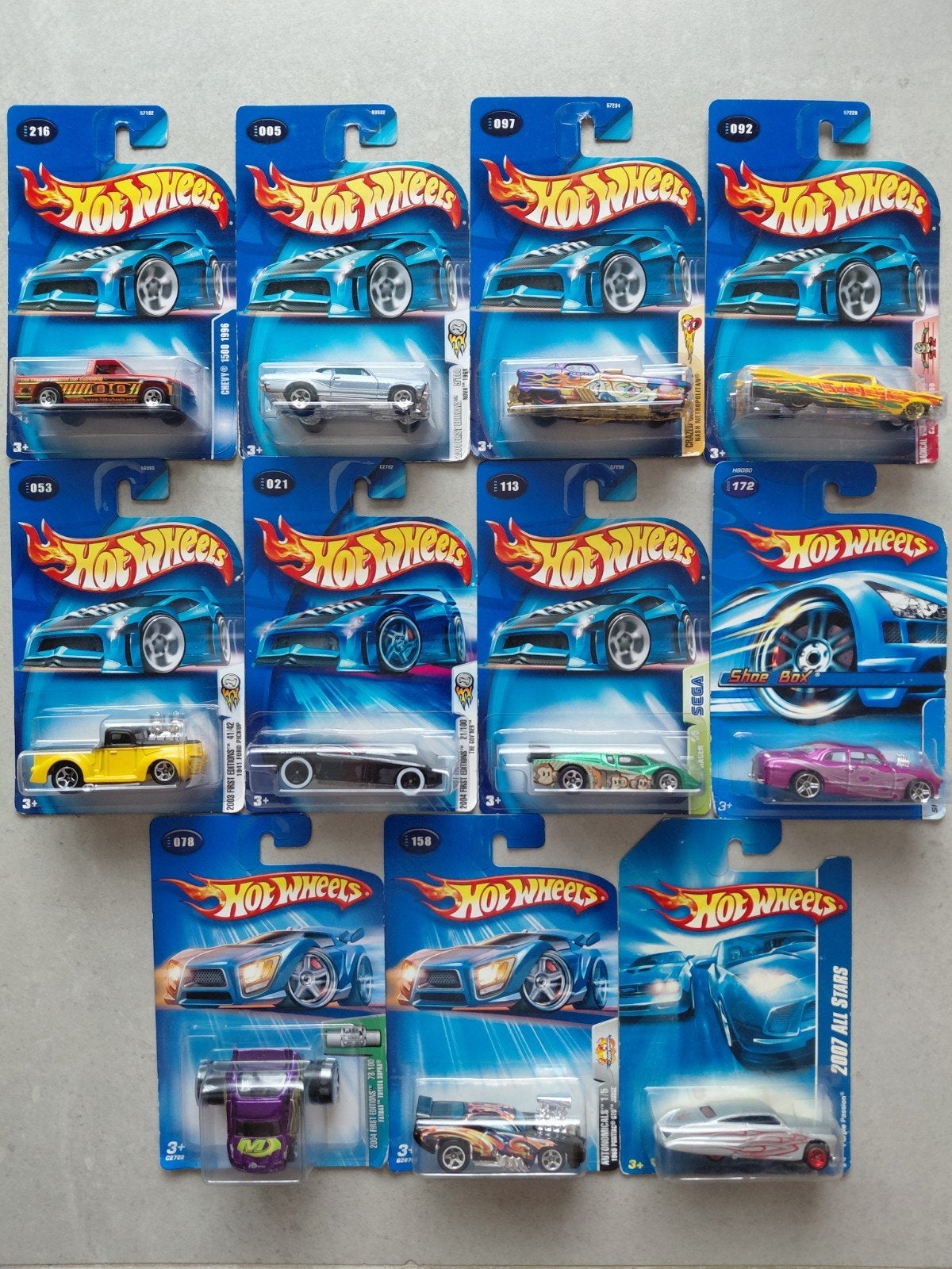 Vintage Hot Wheels 2003-2006, Hobby & Loisirs créatifs, Voitures miniatures | Échelles Autre, Enlèvement ou Envoi, Comme neuf