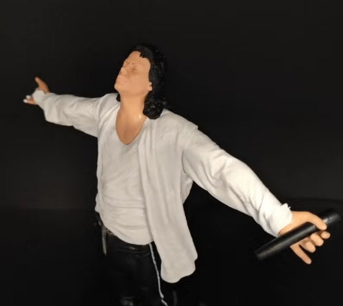 Michael Jackson collectors figuur met armen wijd (24cm), Verzamelen, Ophalen of Verzenden, Nieuw
