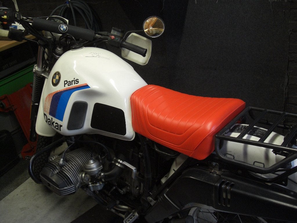 BMW Paris Dakar 1987 1e Eig  +D brief 75000 ECHTE KM, Cardan-aandrijving, 2 cilinders, Motorrijbewijs A, Gebruikt