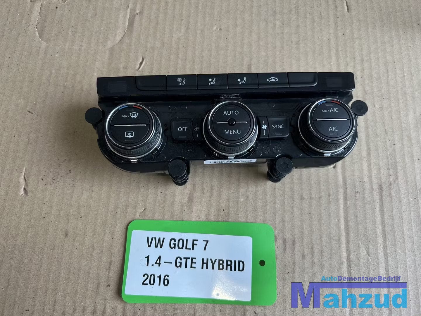 VW GOLF 7 Kachelpaneel aircopaneel 2012-2021, Gebruikt, Volkswagen, Volkswagen AG, Vw@volkswagen.de