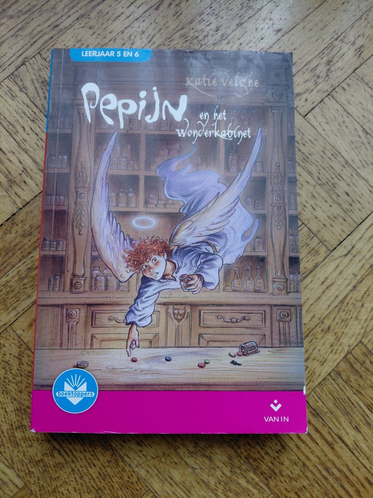 Katie Velghe: Pepijn en het wonderkabinet, Ophalen of Verzenden, Gelezen