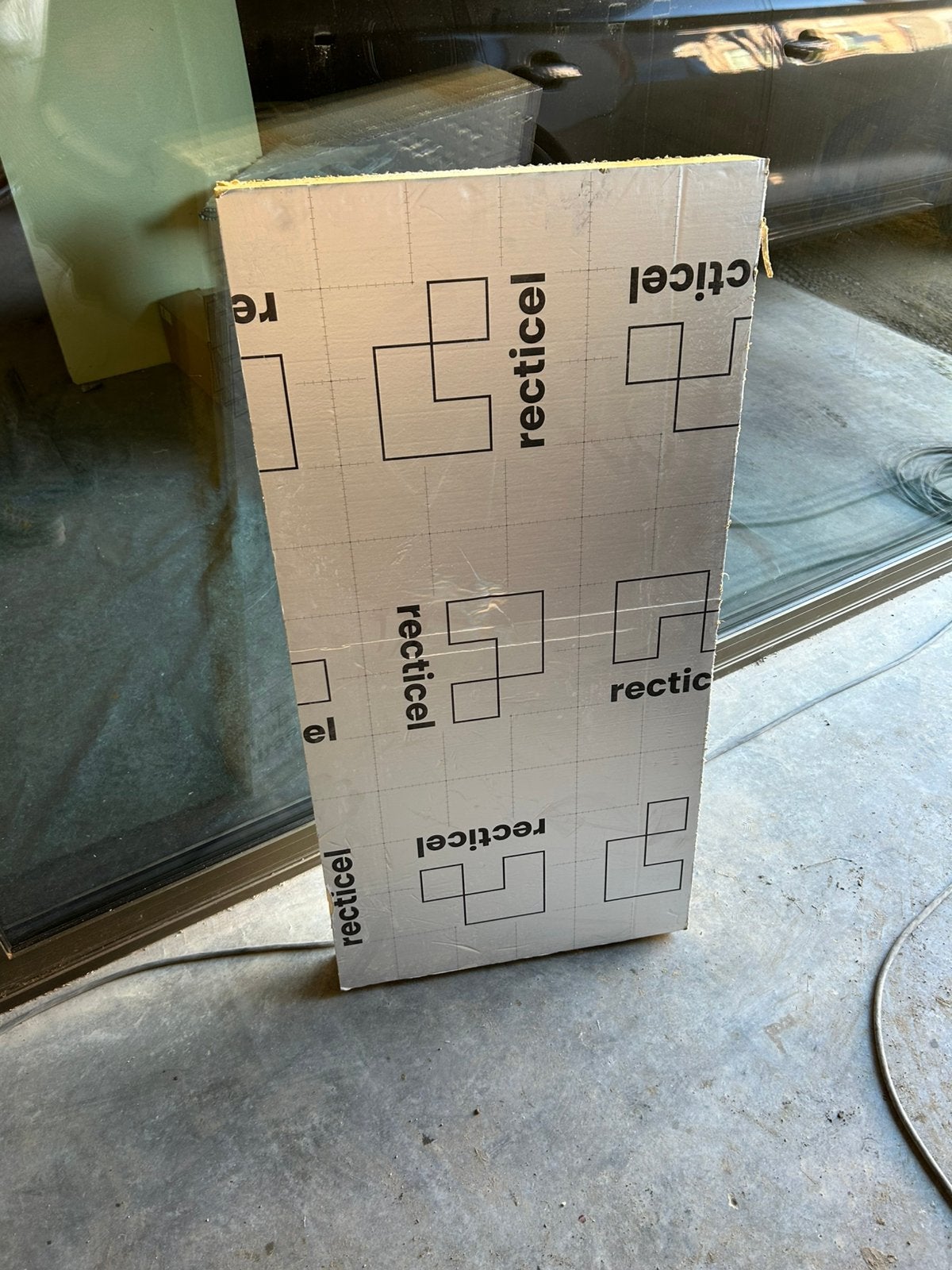 4 isolatie panelen 120x60x8 pir/pur plaat, Doe-het-zelf en Bouw, Ophalen, Zo goed als nieuw