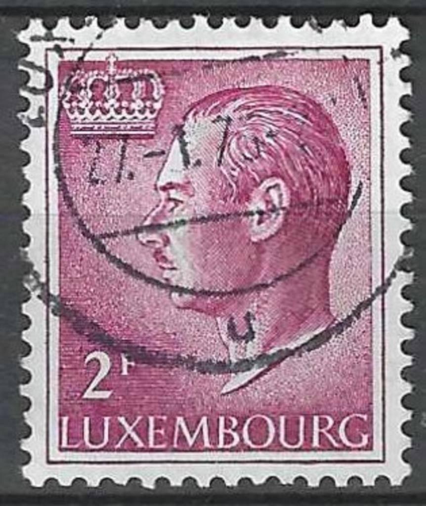 Luxembourg 1965-1966 - Yvert 664 - Grand-Duc Jan (ST), Envoi, Luxembourg, Affranchi
