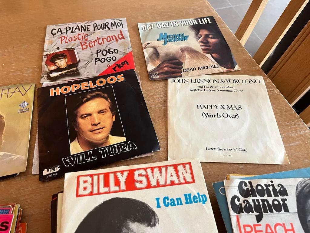 Vinyle : artistes célèbres, Enlèvement, Comme neuf