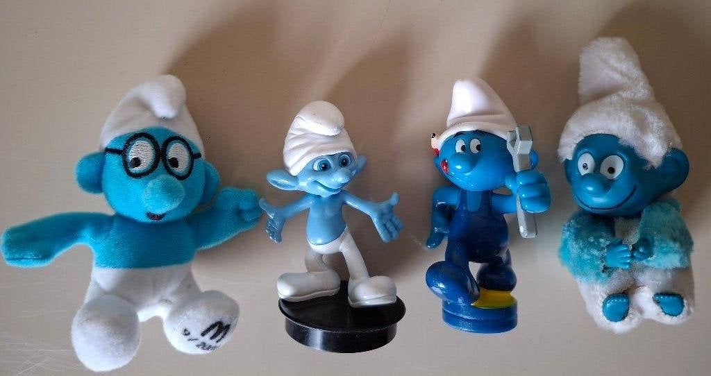 Vintage Smurfen (1980/2000/2006/2011), Ophalen of Verzenden