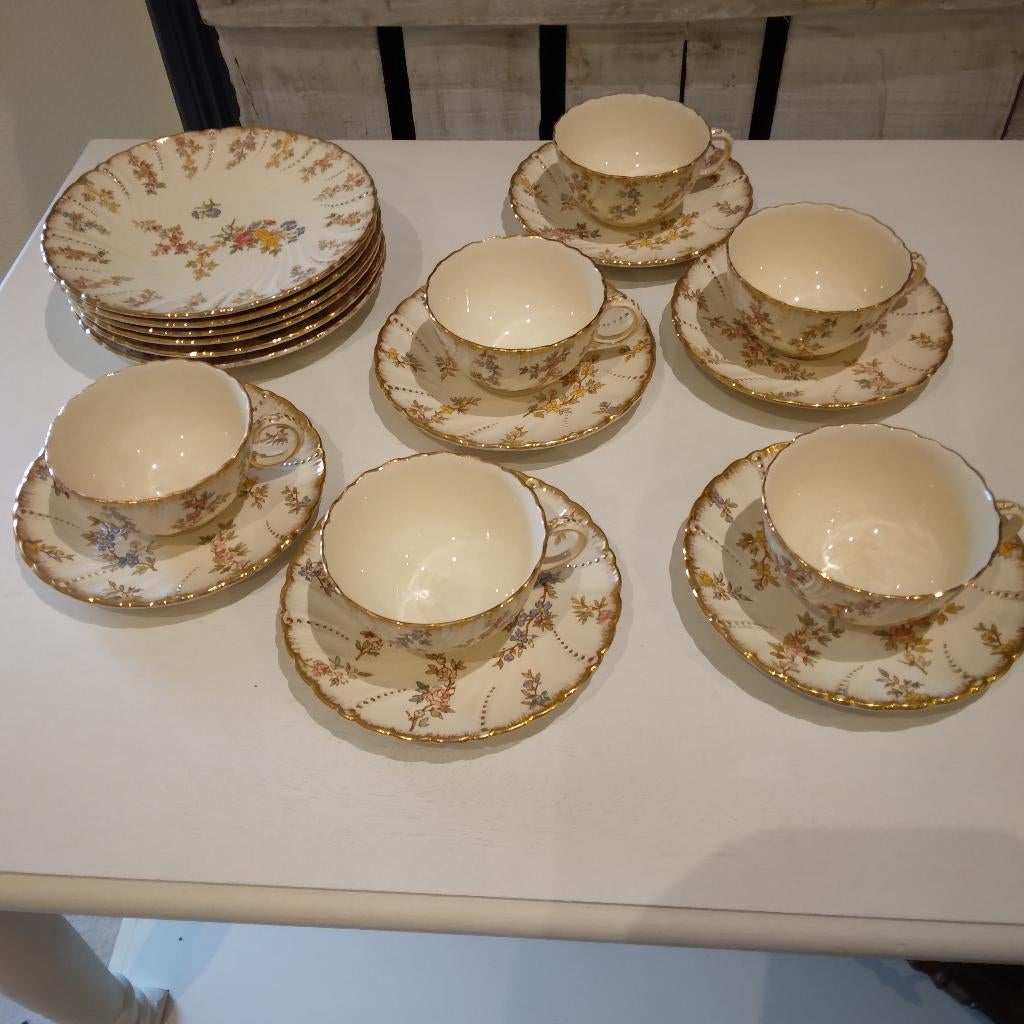 Service vaisselle Sarreguemines Louis XV, Ophalen