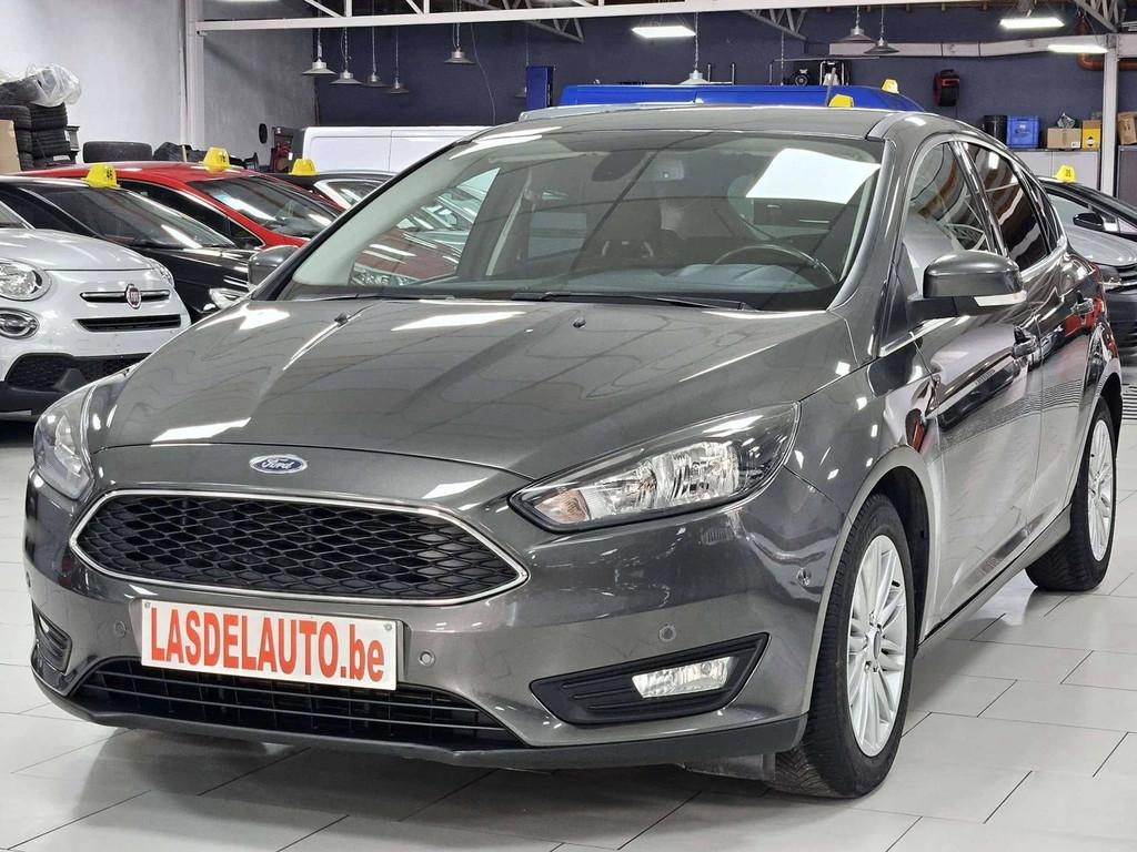 Ford Focus 1.0 EcoBoost Auto Park Assist Carplay Android Att, Stof, Gebruikt, Bedrijf, 5 deurs