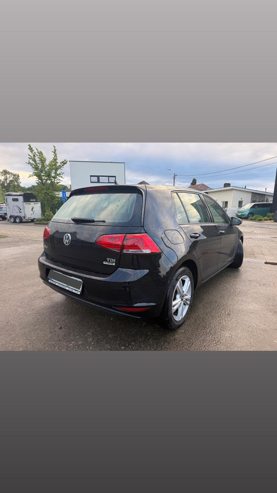 Vw Golf7 2015 bluemotion 1.6tdi 163000km ct ok, Achat, Euro 6, 5 portes, Isofix