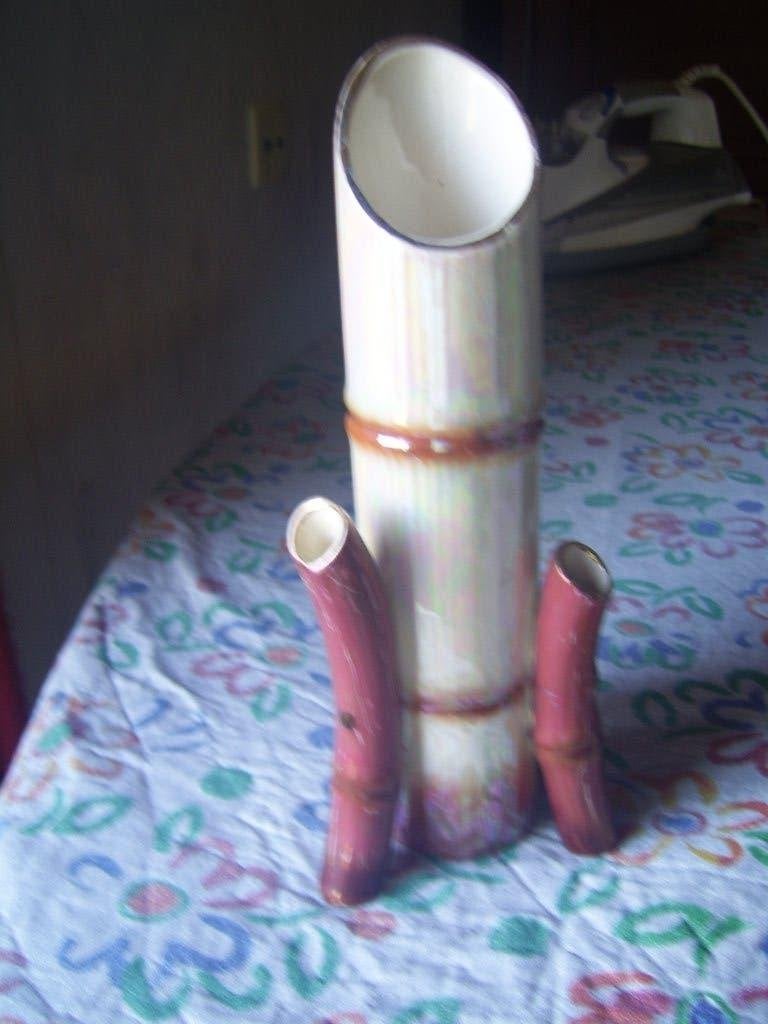 très beau vase aux bamboux de nimy, Antiquités & Art, Enlèvement ou Envoi