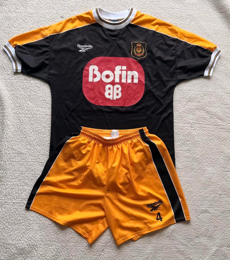 Kv Mechelen 98/99 away match shirt Johan Bal, Sport en Fitness, Ophalen of Verzenden, Zo goed als nieuw, Shirt