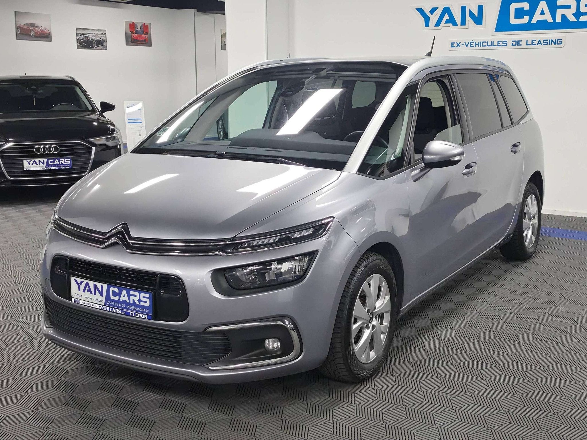 Citroën C4 Spacetourer 1.5 BlueHDi 131cv 7 Places Business, Autos, Citroën, Argent ou Gris, Achat, Euro 6, Entreprise