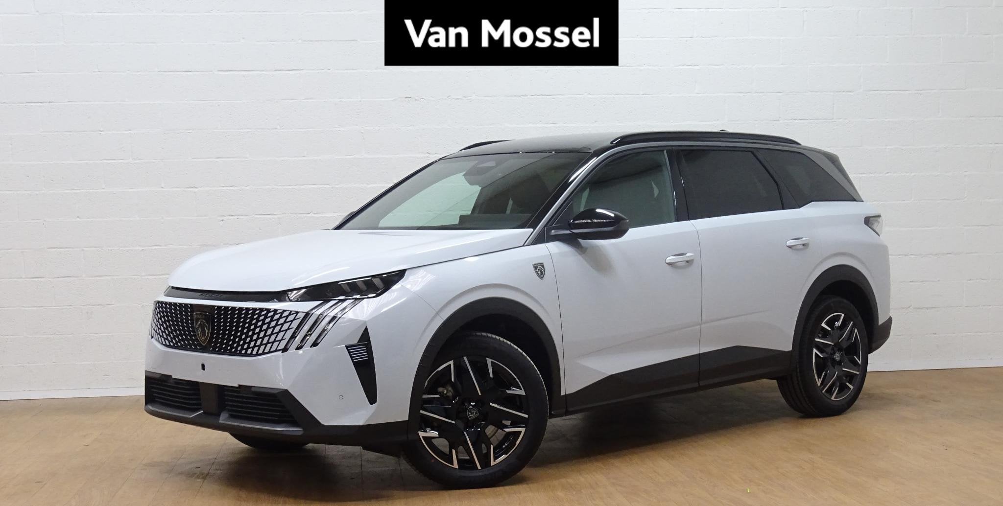 Peugeot 5008 1.2 HYBRID 145 GT +pano dak+ 7 seats, Autos, 145 ch, Achat, 7 places, Noir