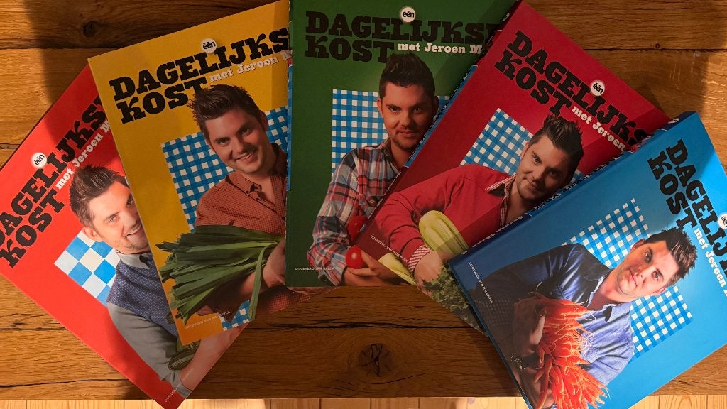 kookboeken Jeroen Meus - Dagelijkse kost 1 2 3 4 en 5, Boeken, Ophalen, Zo goed als nieuw, Europa