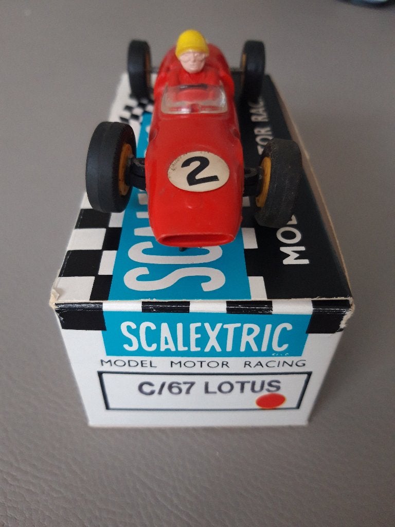 SCALEXTRISCH - LOTUS C/67, Ophalen