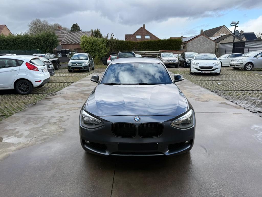 BMW 116i BENZINE M PAK /1.6 LITER, Auto's, Bluetooth, Euro 5, 1 Reeks, Zwart