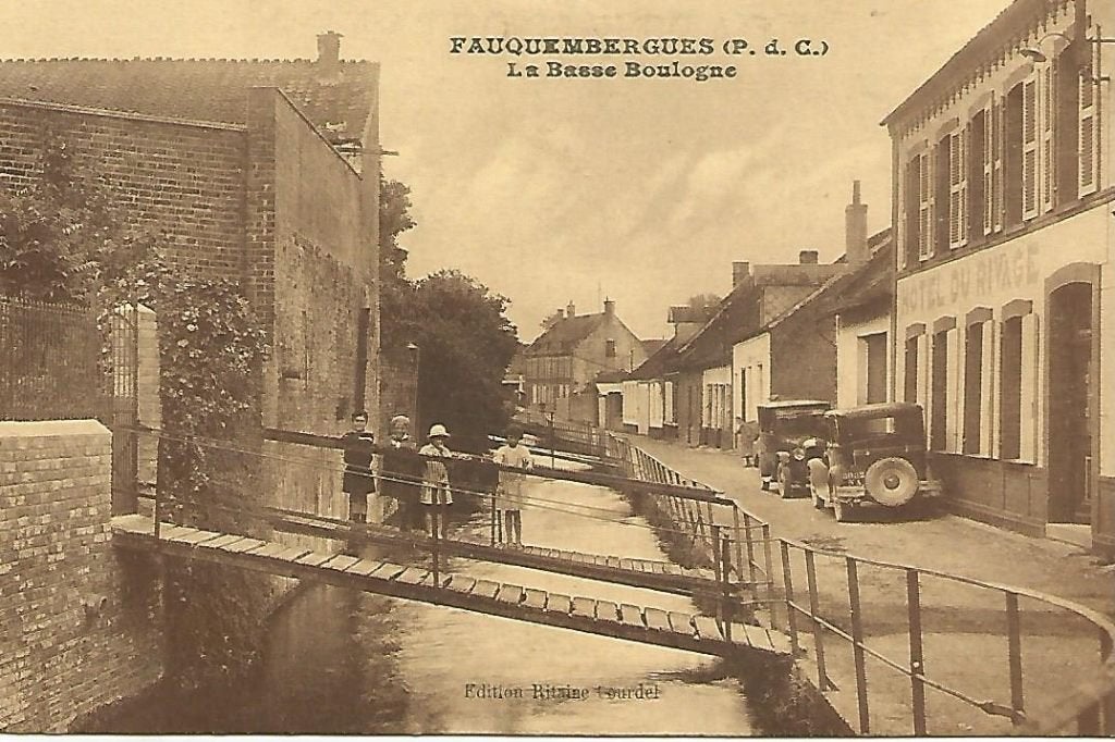 C P. Fauquembergues. La Basse Boulogne 1921., Verzamelen, Ophalen of Verzenden, 1920 tot 1940, Gelopen, Frankrijk