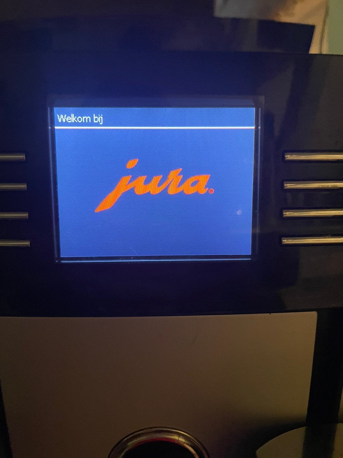 Jura professionele koffiemachine + melkschuimmachine, Ophalen, Zo goed als nieuw, Koffiemachine