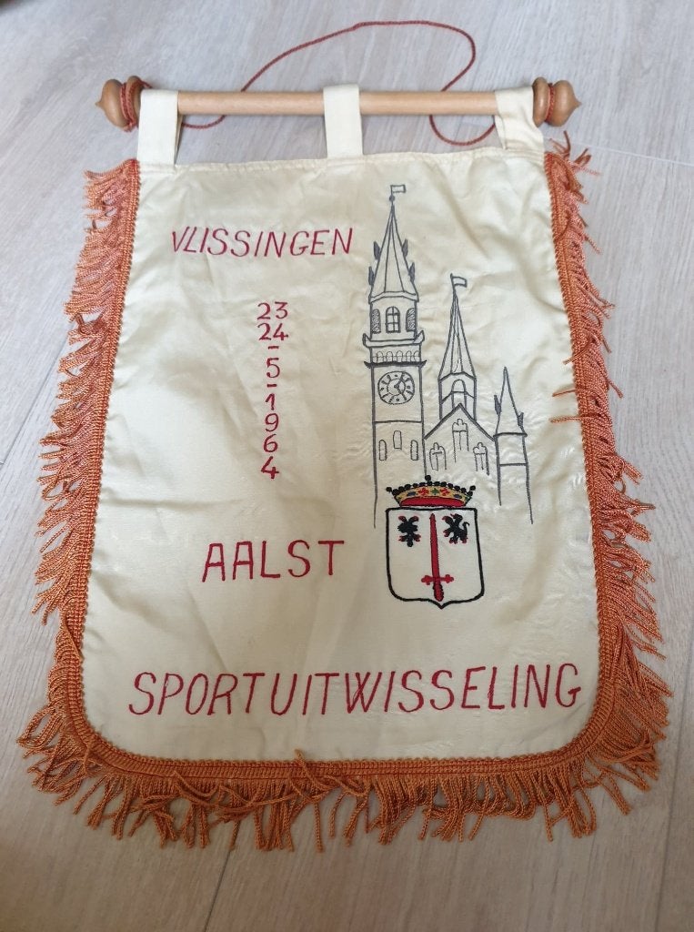 Stad Aalst vlag 1964, Ophalen of Verzenden
