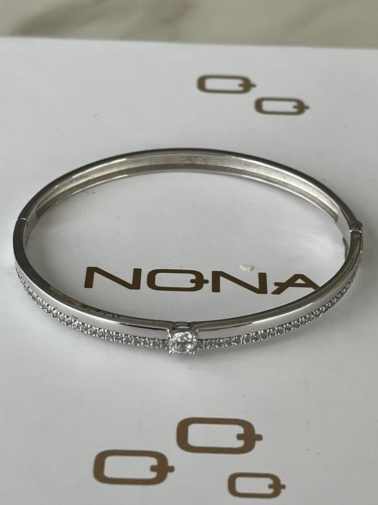 Nona zilver armband 925, Ophalen of Verzenden, Zo goed als nieuw, Zilver