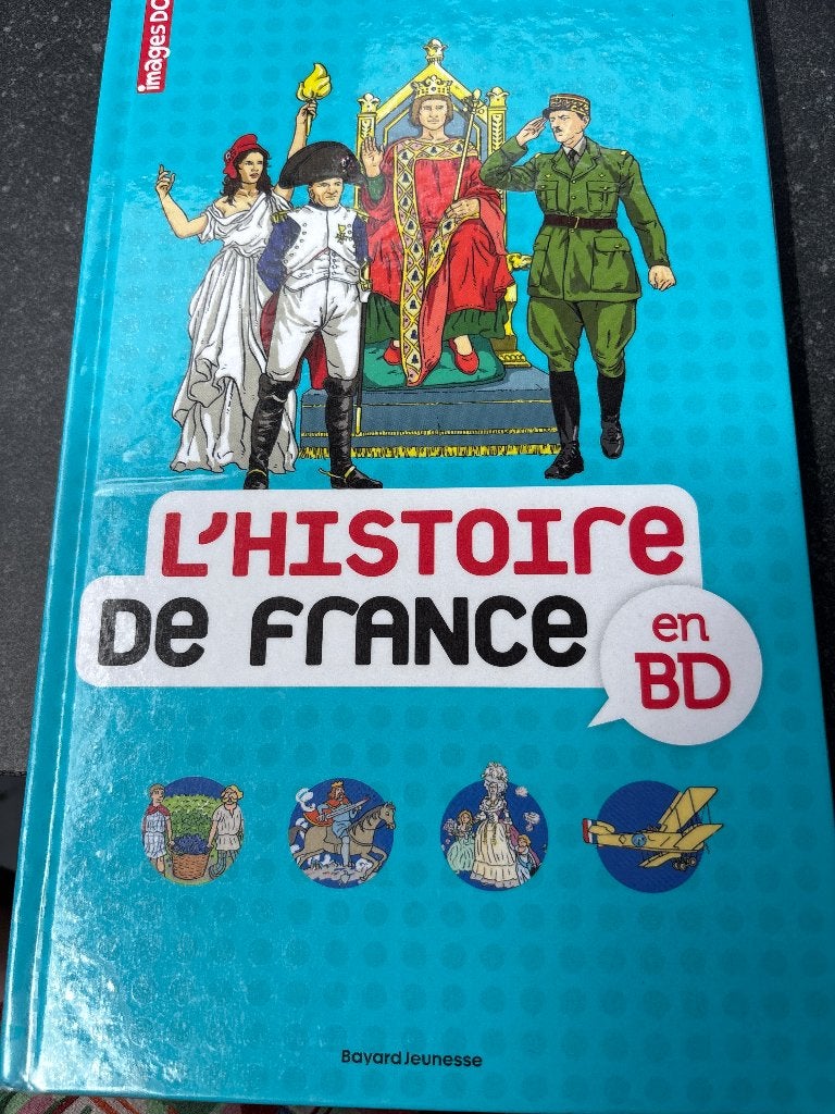 L’Histoire de Franse en BD, Boeken, Ophalen, Zo goed als nieuw, Hoger Onderwijs, Bayard Jeunesse