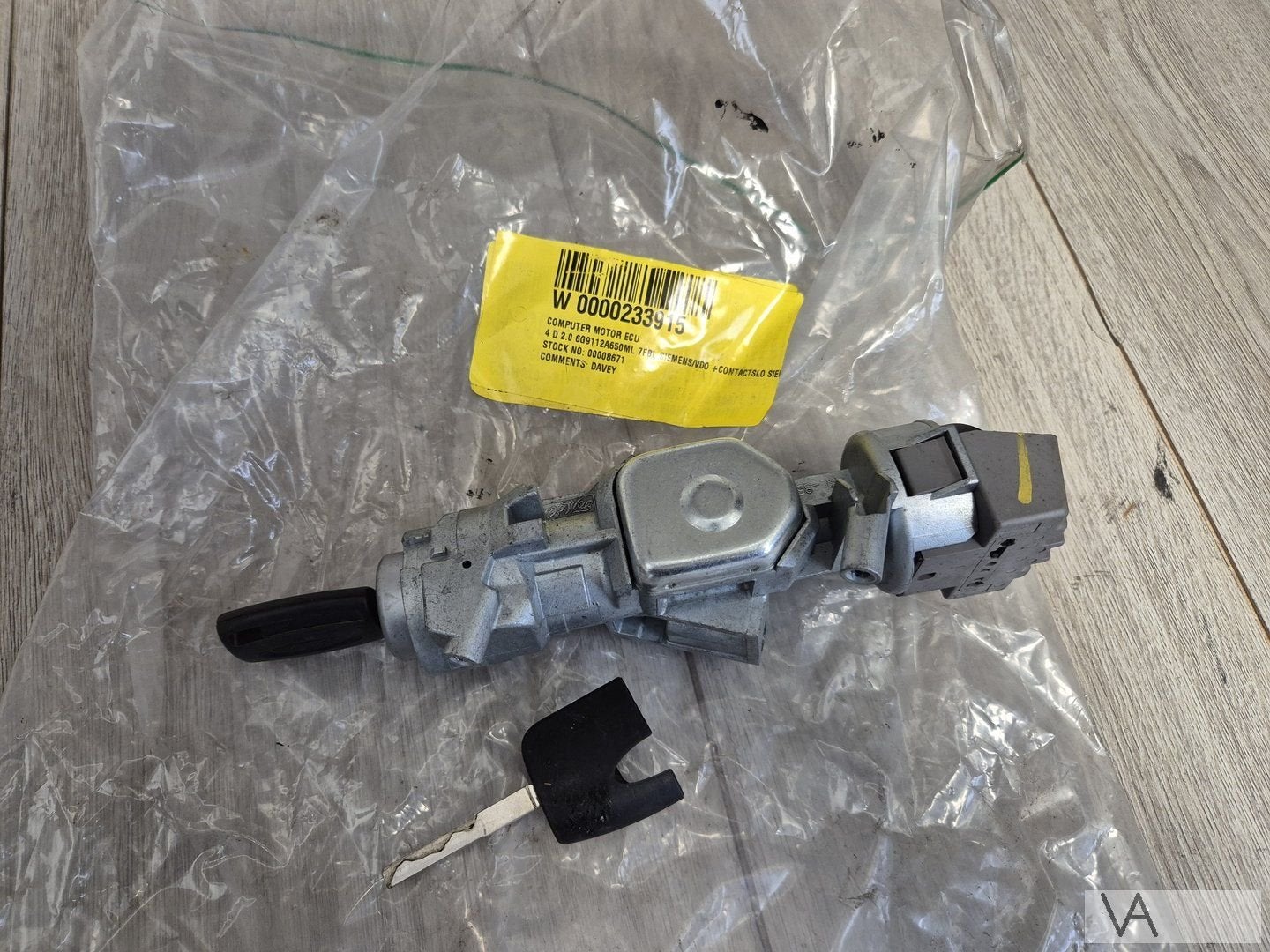 Ford S-max en Galaxy 2006 - 2015 contactslot met sleutel €30, Auto-onderdelen, Gebruikt, -, -, Ophalen of Verzenden