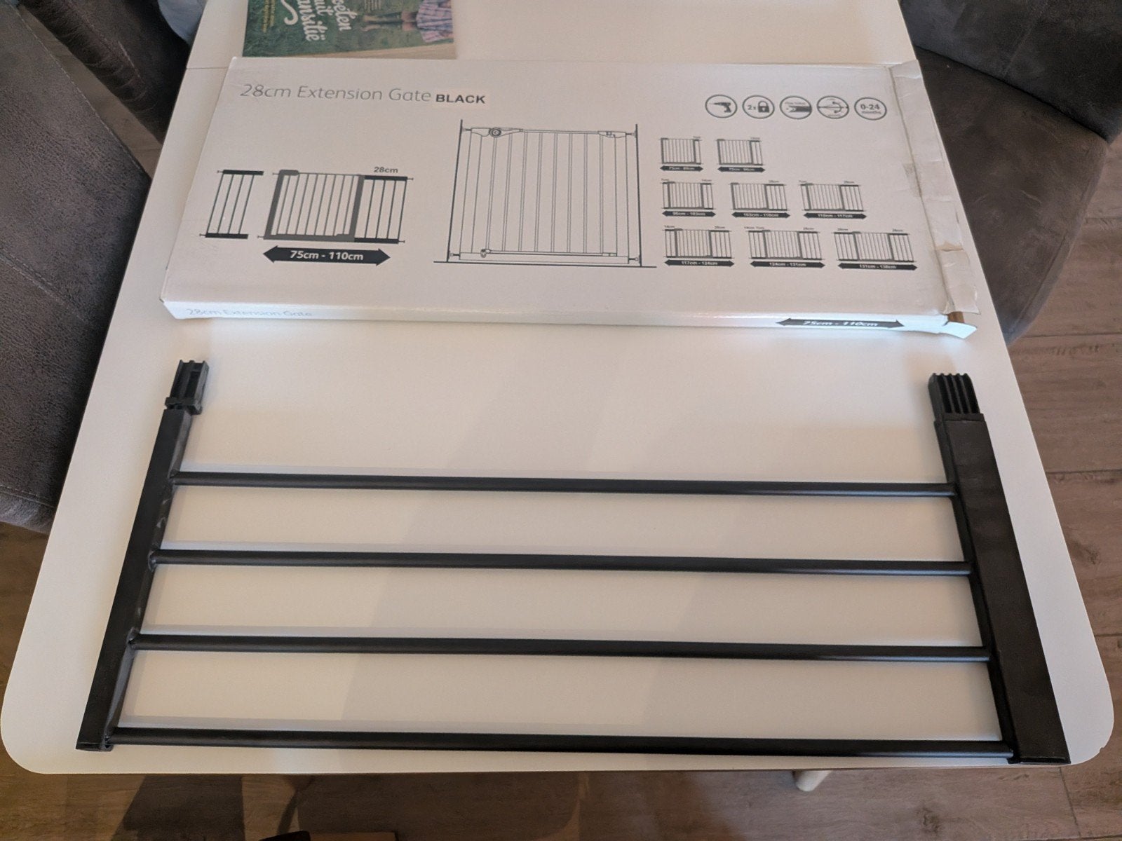Noma verlengstuk 28cm nieuw, Kinderen en Baby's, Traphekjes, Ophalen