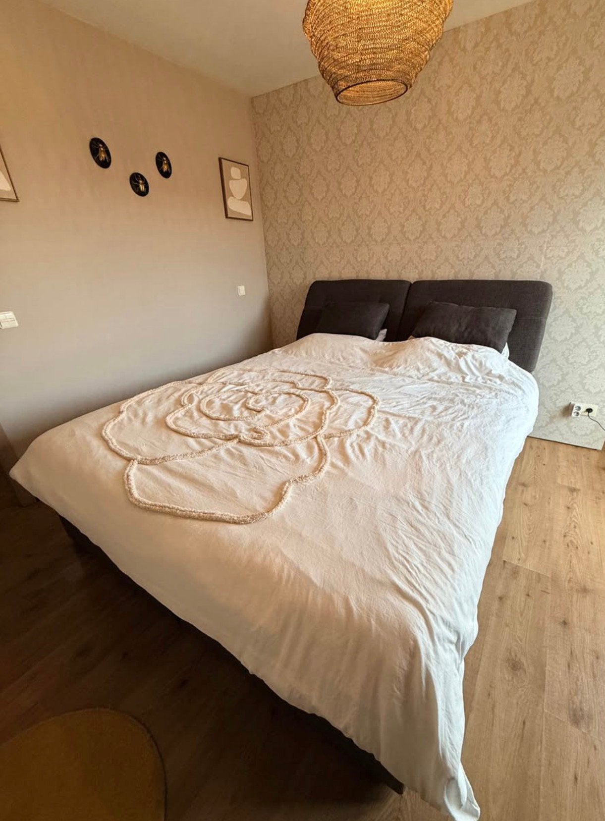 Bed 180x200 matras, Enlèvement, Comme neuf