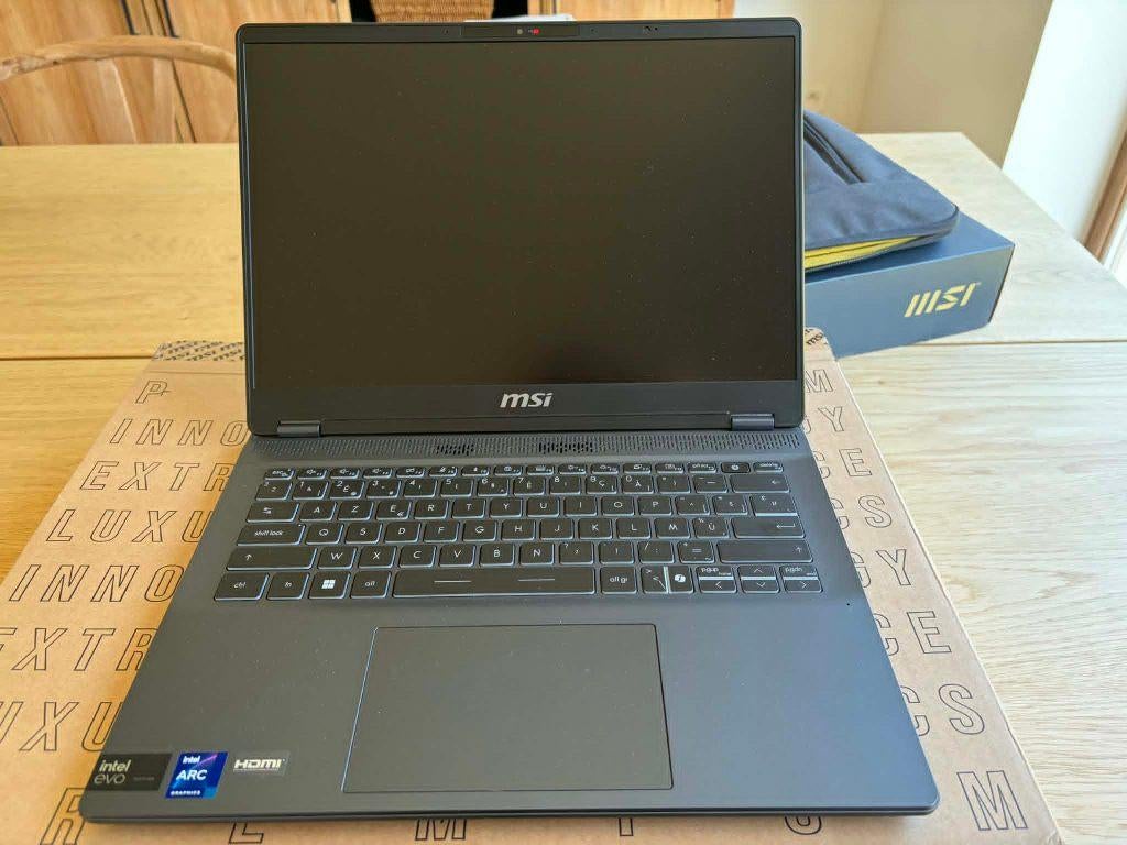 MSI Prestige 14 AI EVO Laptop, Ophalen, MSI, 14 inch, Zo goed als nieuw