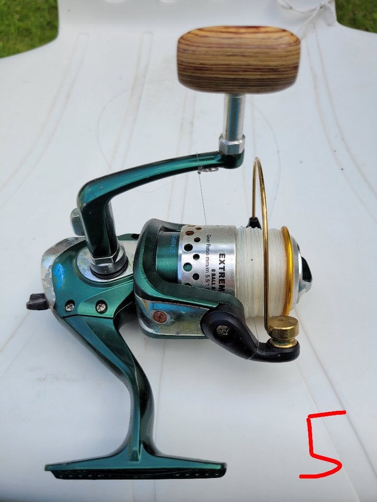 Vismolens/reels, Ophalen, Zo goed als nieuw