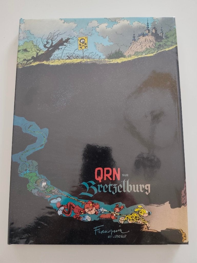 Spirou et Fantasio : QRN sur Bretzelburg – 1987, Livres, Enlèvement ou Envoi, Comme neuf, Franquin