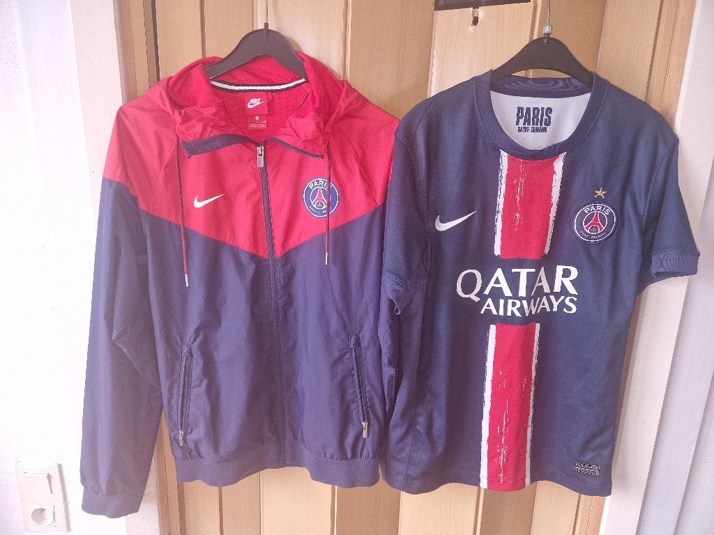 Maillot et veste psg, Taille S, Enlèvement, Neuf, Maillot