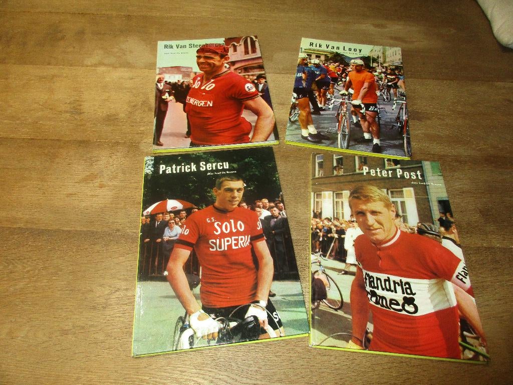 4 DELEN KAMPIOENENREEKS VAN STEENBERGEN VAN LOOY SERCU POST, Boeken, Ophalen of Verzenden, Gelezen, Overige sporten