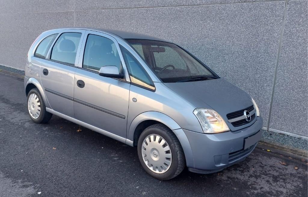 Meriva 1.6i XE 16v Automatic Gearbox, Autos, Opel, Argent ou Gris, Achat, Entreprise, Noir