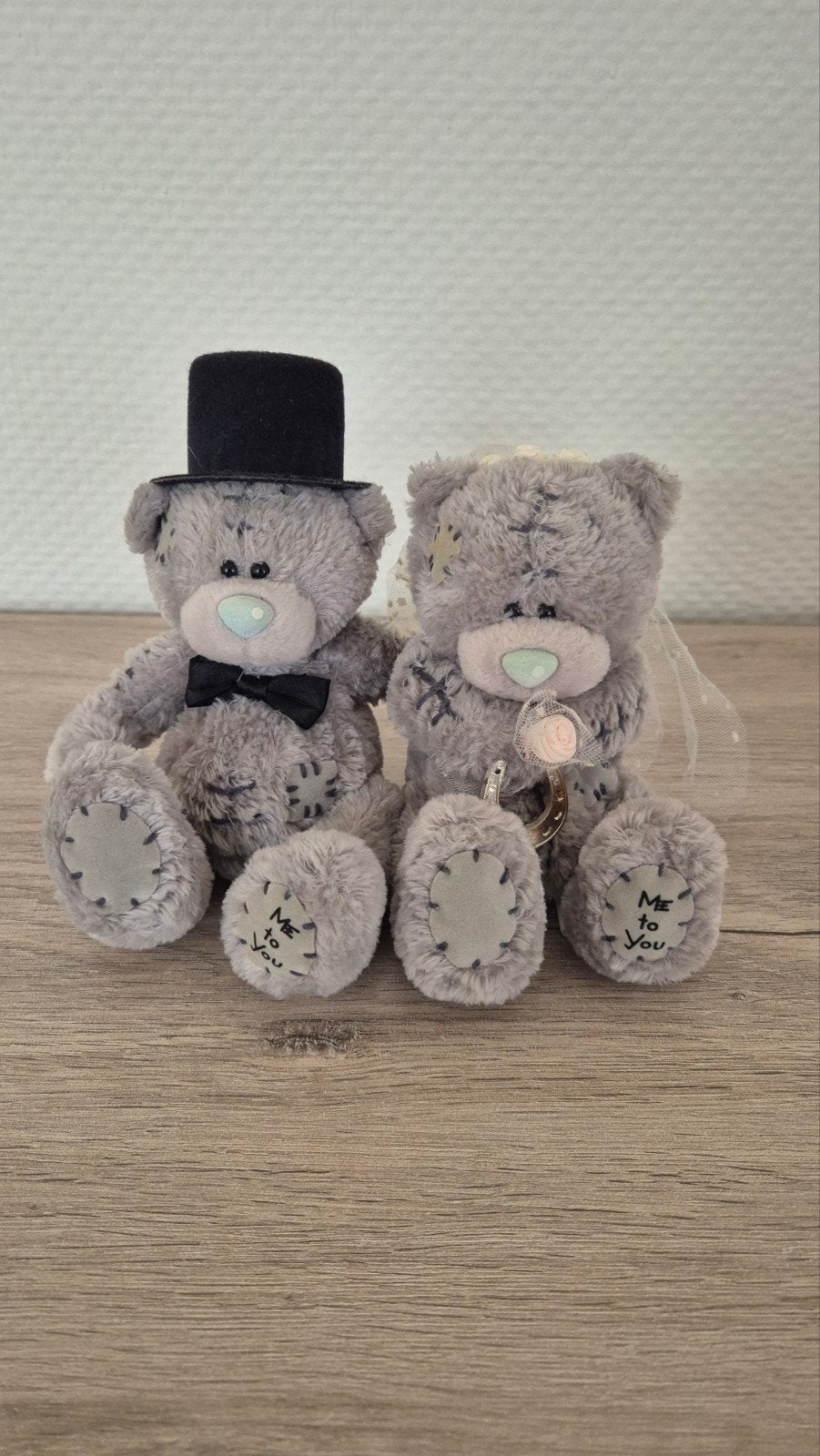 Me To You - Just Married, Verzamelen, Ophalen of Verzenden, Zo goed als nieuw, Stoffen beer, Me To You
