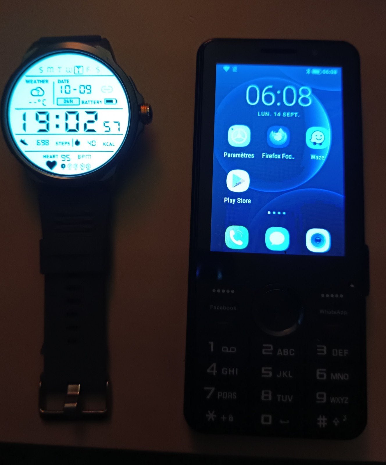 smartphone Android+ montre connectée, Télécoms, Envoi