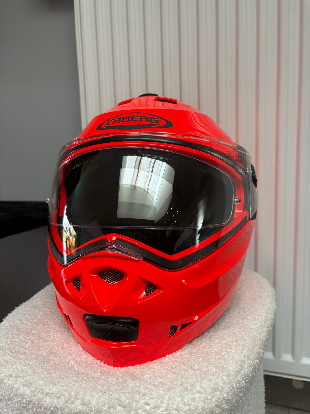 Caberg Duke II Superlegend helm, Motoren, Kleding | Motorhelmen, Ophalen, Systeemhelm, Nieuw zonder kaartje, S