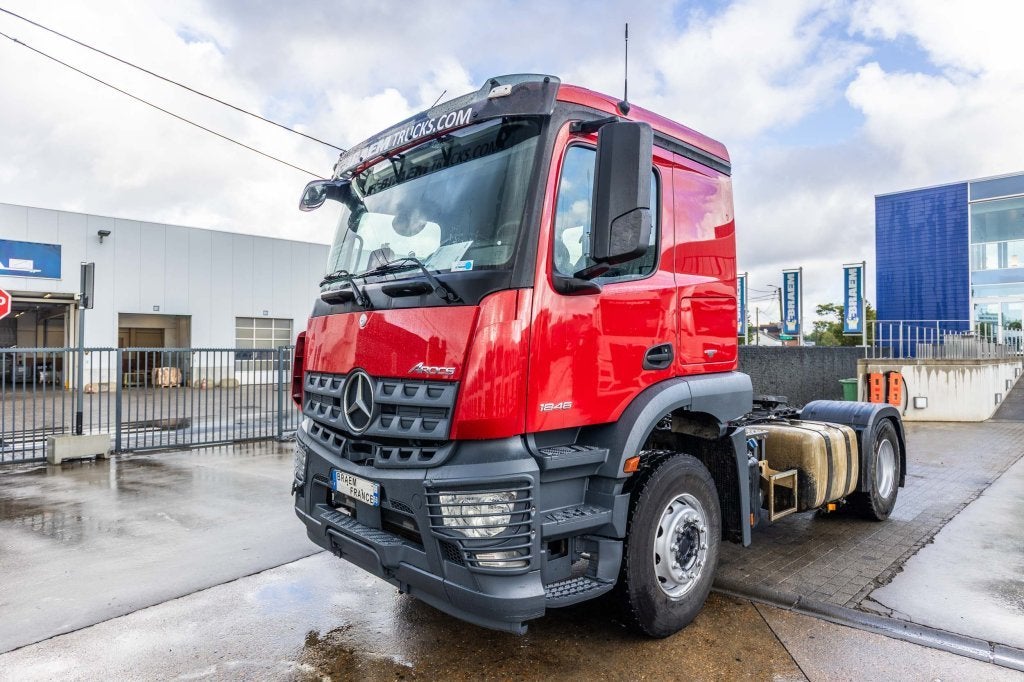 Mercedes-Benz AROCS 1846 BLS+HYDR, Autos, Rouge, 460 ch, Achat, Euro 6
