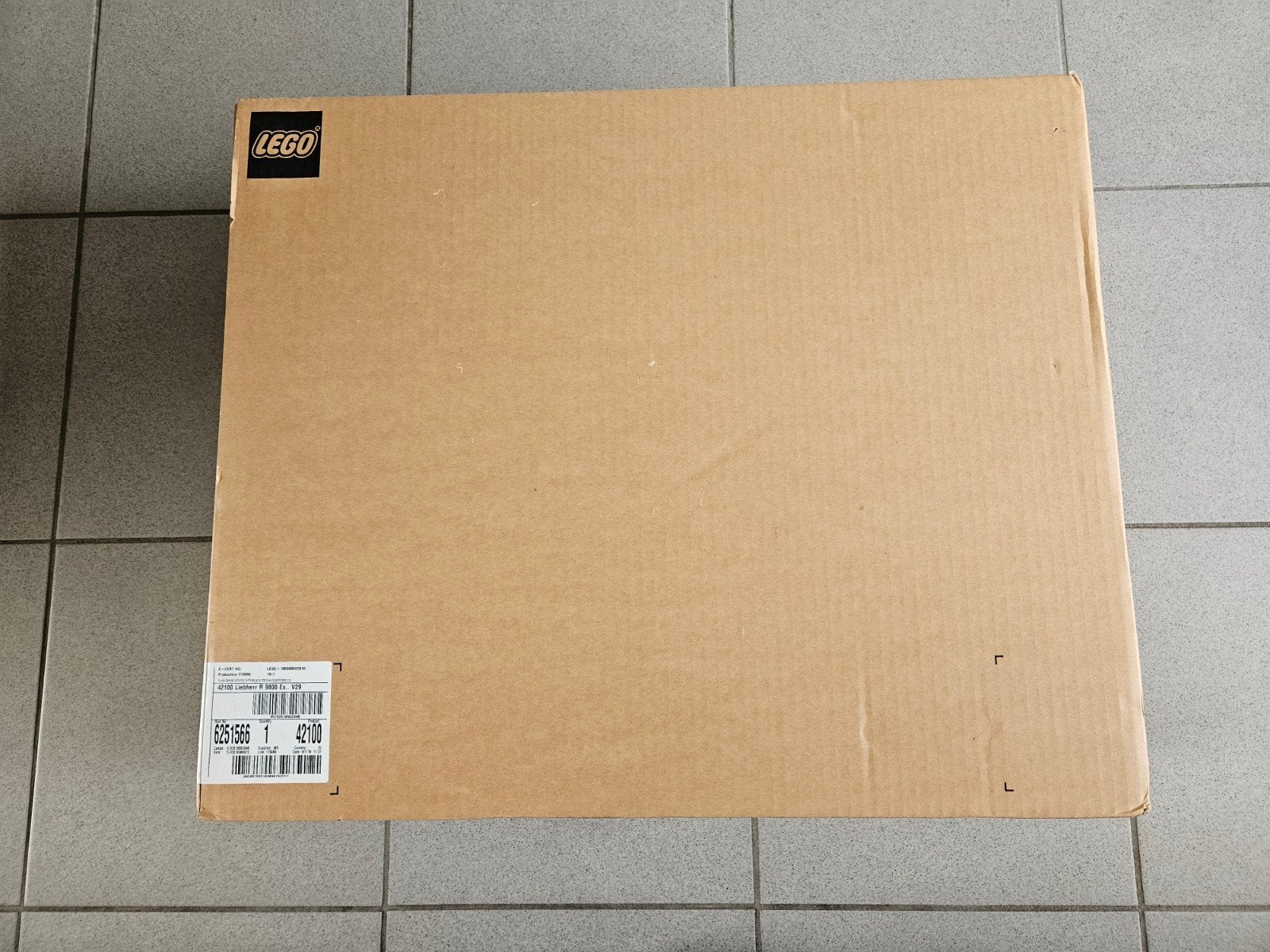 LEGO Technic #42100 Liebherr R 9800, Envoi, Neuf
