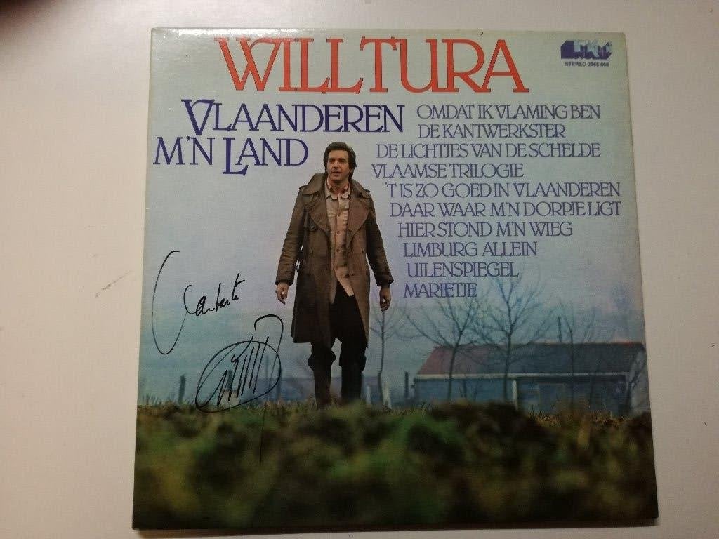 23 gesigneerde LP's van en door Will Tura, LP, Gebruikt, Gesigneerd, 12 inch
